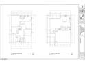 Detailed floor plan layout of the home, including room dimensions, bathroom, kitchen, and staircase locations at 1116 Boylston Ave, North Las Vegas, NV 89030
