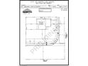 City of North Las Vegas site plan showing property boundaries and building footprint at 2405 Copperbelt St, North Las Vegas, NV 89030