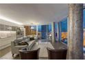 Elegant living space boasting city views, modern furnishings, and stylish design at 3722 Las Vegas Blvd # 2904, Las Vegas, NV 89158