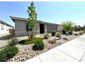 Inviting single-story home with low-maintenance desert landscaping at 6436 Linden St, North Las Vegas, NV 89086
