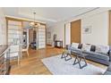 Spacious living area with modern décor and access to dining and kitchen areas at 3750 Las Vegas Blvd # 3510, Las Vegas, NV 89158