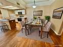 Eat-in kitchen and dining space with stainless steel appliances and breakfast bar at 3550 Bay Sands Dr # 2097, Laughlin, NV 89029