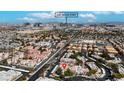 An aerial shot captures the community's proximity to the Las Vegas Strip at 5162 S Jones Blvd # 106, Las Vegas, NV 89118