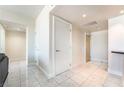 Bright condo foyer with marble floors leading to the living spaces and bedrooms at 2700 Las Vegas Blvd # 4101, Las Vegas, NV 89109