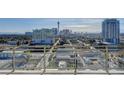 Stunning panoramic city views from a high-rise balcony with glass railings for unobstructed sights at 353 E Bonneville Ave # 463, Las Vegas, NV 89101