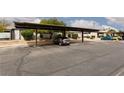 Covered carport parking with assigned spaces for residents and their vehicles at 257 N Lamb Blvd # E, Las Vegas, NV 89110