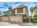 Inviting two-story home with a two-car garage and well-maintained landscaping at 4043 Chalfont Ct, Las Vegas, NV 89121
