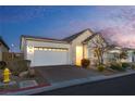 A charming single-story home with a two-car garage, meticulous landscaping, and a cozy curb appeal at 8944 Skye Canyon Ranch St, Las Vegas, NV 89166