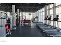 Well-equipped gym featuring modern machines, free weights, and large windows for natural light at 3726 S Las Vegas Blvd # 1003, Las Vegas, NV 89158