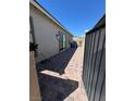 Private backyard featuring a paved patio, perfect for outdoor entertaining and relaxation at 928 Woodburn Ln, Las Vegas, NV 89138