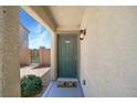 Charming home featuring a stylish front door and a welcoming entryway at 8853 Autumn Teal Ave, Las Vegas, NV 89178