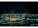 Nighttime aerial view of the lit Las Vegas Strip, showcasing the vibrant cityscape and casino lights at 2000 N Fashion Show Dr # 4302, Las Vegas, NV 89109