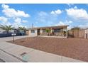 Single-story home with low maintenance desert landscaping, tidy frontage, and ample parking at 4562 Scott Ave, Las Vegas, NV 89102