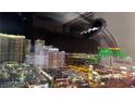 Las Vegas cityscape at night showcasing multiple buildings, casinos and lit city streets at 3722 Las Vegas Blvd # 1205, Las Vegas, NV 89158