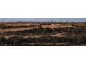 Wide, panoramic view of the city skyline from the undeveloped lot at 1141 Cactus Rock St, Henderson, NV 89011