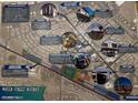 Promotional map highlighting key development projects within Water Street District at 203 W Pacific Ave, Henderson, NV 89015