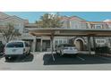 Assigned covered parking spots for condo residents, offering protection from the elements and convenient access to homes at 10001 Peace Way # 2269, Las Vegas, NV 89147