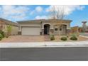 Charming single-story home with a two-car garage, desert landscaping, and a welcoming front entrance at 10161 Ocher Valley Ave, Las Vegas, NV 89178