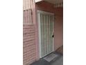 View of front door with security gate at 2290 Desert Inn, Las Vegas, NV 89169