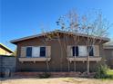 View of a single story home featuring clean lines and simple architectural details at 4321 Mayflower Ln, Las Vegas, NV 89107