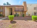 Exterior building view featuring balconies and decorative stonework in a well-kept, attractive setting at 5339 Indian River Dr # 281, Las Vegas, NV 89103