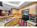 Efficient kitchen with modern stainless steel appliances and ample counter space at 8600 W Charleston Blvd # 2078, Las Vegas, NV 89117