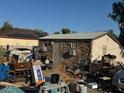 The backyard features equipment and other items at 2520 Sunrise St, Las Vegas, NV 89101