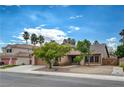 Charming single-story home with desert landscaping, a three-car garage, and a private driveway at 4617 Gonzales Dr, Las Vegas, NV 89130