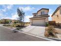 Charming two-story home with desert landscaping and a two-car garage at 2739 Cramond St, Henderson, NV 89044