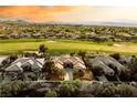Scenic aerial view highlighting the property's prime location on the golf course at 9 Knob Oak Dr, Henderson, NV 89052