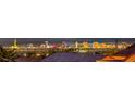 Spectacular night skyline view of Las Vegas Strip and city lights at 10921 Grand Haven Ave, Las Vegas, NV 89134