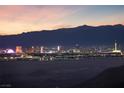 Enjoy spectacular city views of Las Vegas at night, with mountains in the background at 35 Via Rizzuto, Henderson, NV 89011