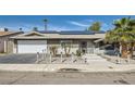 Charming home with well-maintained landscaping and solar panels at 4347 S Mojave Rd, Las Vegas, NV 89121