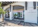 Building address at entrance showcasing the architecture and street access of the property, ensuring convenience at 150 N Las Vegas Blvd # 818, Las Vegas, NV 89101