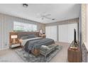 Comfortable bedroom with ample natural light and stylish decor, creating a relaxing retreat at 3200 Bryant Ave, Las Vegas, NV 89102