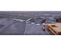 Aerial view of a vacant lot with views of the city and surrounding neighborhood at 611 Grand Rim Dr, Henderson, NV 89012