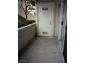 Front door of residence with easy access to carport parking at 3041 Casey Dr # 101, Las Vegas, NV 89120