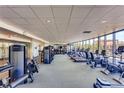 Well-equipped fitness center with large windows and modern exercise machines at 200 W Sahara Ave # 2407, Las Vegas, NV 89102