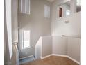 Bright entryway showcasing staircase and high ceilings with natural light at 6652 Weeping Pine St, Las Vegas, NV 89149