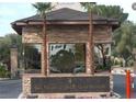 Exterior shot of the Las Vegas Country Club Estates' guard house at the entrance at 2831 Geary Pl # 2918, Las Vegas, NV 89109