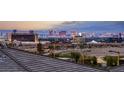 Striking city views from the home including casino and hotel views at 892 Elmwood Forest Ln, Las Vegas, NV 89138