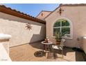 Outdoor patio area with seating, ideal for relaxing and enjoying the tranquil surroundings at 8180 Loma Del Ray St, Las Vegas, NV 89131