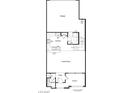 Main floor plan with garage, kitchen, great room, entry, and powder room at 3632 Stoppani Ave, Henderson, NV 89044