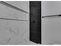 Elegant bathroom shower with tile accents and modern fixtures at 212 View Dr, Las Vegas, NV 89107