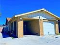Inviting single-story home with a covered carport and attached one-car garage at 4016 Calle Paula, Las Vegas, NV 89103