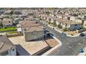 Excellent view of the property within a community and a large backyard ready to be personalized at 4630 Adonis Blue St, North Las Vegas, NV 89031