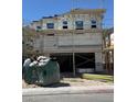 New two-story home under construction, featuring modern architectural design and scaffolding at 9095 Rivington Ave, Las Vegas, NV 89148