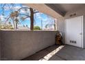 Covered balcony offers an outdoor living space, and privacy at 1838 N Jones Blvd, Las Vegas, NV 89108