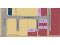 Community map shows location of home in relation to surrounding streets and amenities at 8118 Beebrush Ct, Las Vegas, NV 89113