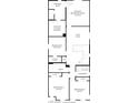 Second floor floorplan showing the layout of the primary suite, bedrooms, loft, and laundry at 8124 Beebrush Ct, Las Vegas, NV 89113